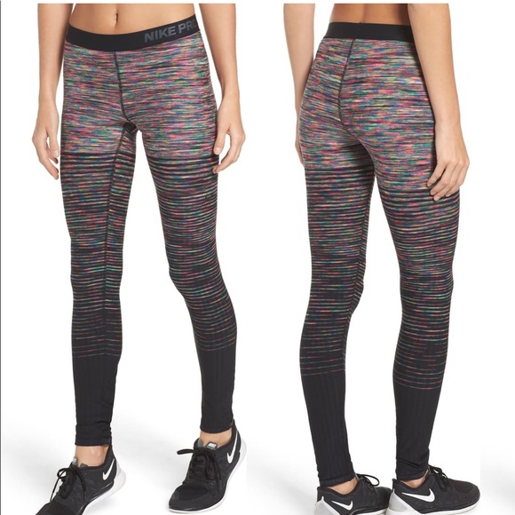 nike rainbow logo leggings